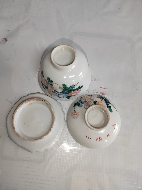 古玩陶瓷三才蓋杯真品鑒賞圖