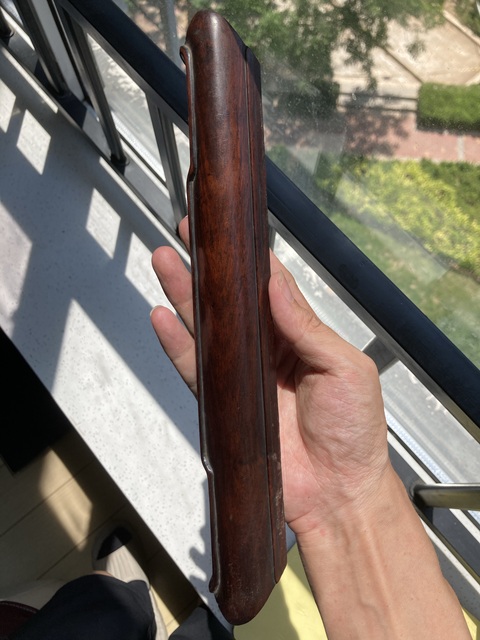 古玩雜項老花梨木椅子頂部木料真品鑒賞圖