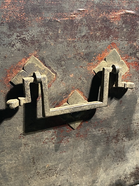 古玩雜項老木箱真品鑒賞圖