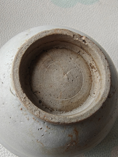 古玩陶瓷青花花卉紋碗真品鑒賞圖