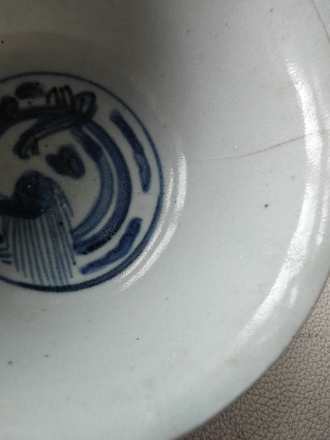 古玩陶瓷青花龍紋碗真品鑒賞圖