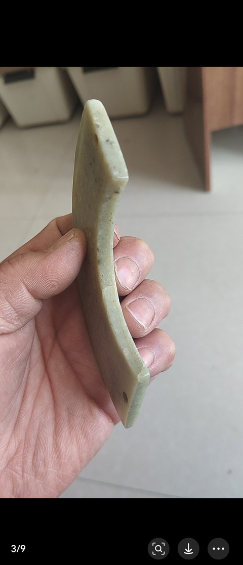 古玩玉器仿古玉璜真品鑒賞圖