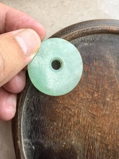古玩玉器翡翠璧拍賣,當前價格5000元