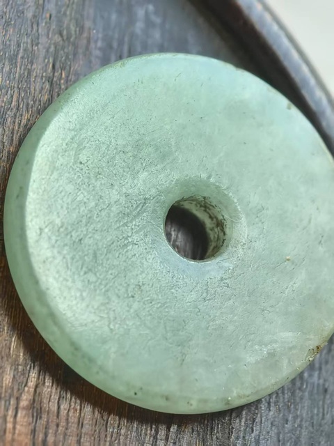 古玩玉器翡翠璧拍賣,當前價格5000元