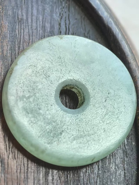 古玩玉器翡翠璧拍賣,當前價格5000元