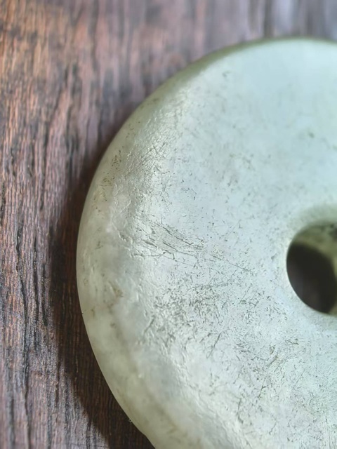 古玩玉器翡翠璧拍賣,當前價格5000元