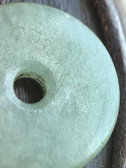 古玩玉器翡翠璧拍賣,當前價格5000元