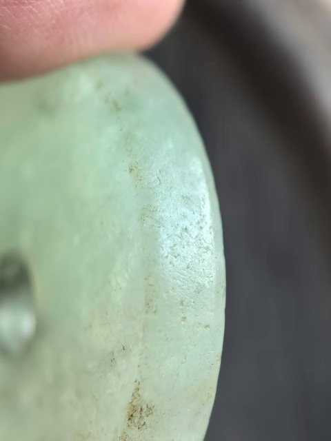 古玩玉器翡翠璧拍賣,當前價格5000元