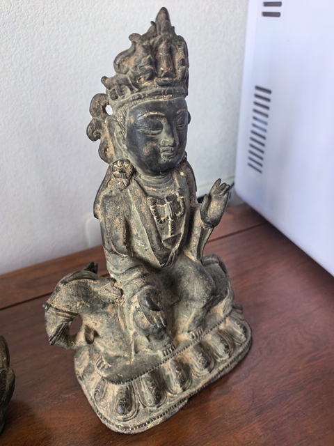 古玩銅器銅造像真品鑒賞圖