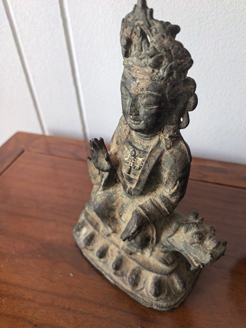 古玩銅器銅造像真品鑒賞圖