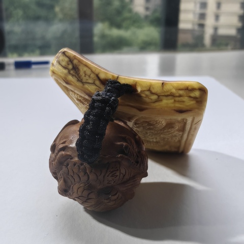 古玩雜項猛犸象牙真品鑒賞圖