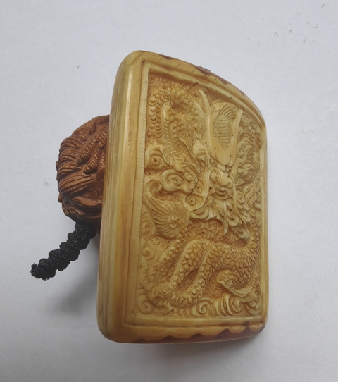 古玩雜項猛犸象牙真品鑒賞圖