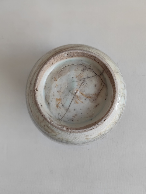 古玩陶瓷青花花卉紋執壺拍賣,當前價格450元