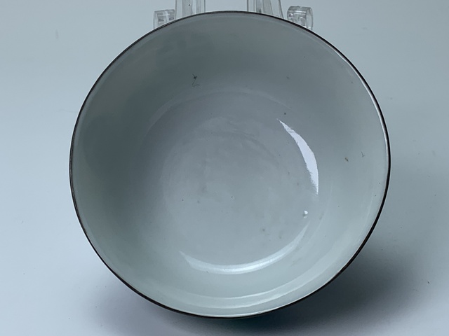 古玩陶瓷清晚期·青花皮球花卉紋蓋碗拍賣,當前價格222元
