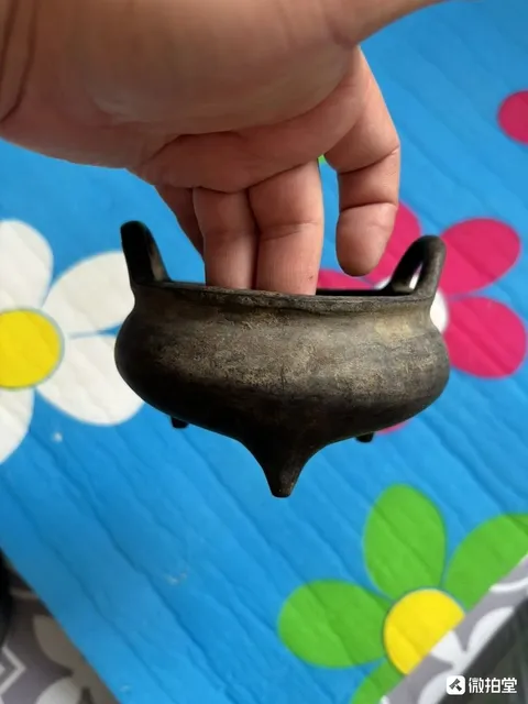 古玩銅器爐子真品鑒賞圖
