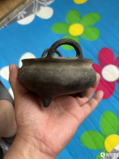 古玩銅器爐子真品鑒賞圖