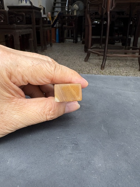 古玩雜項巴林石印章真品鑒賞圖