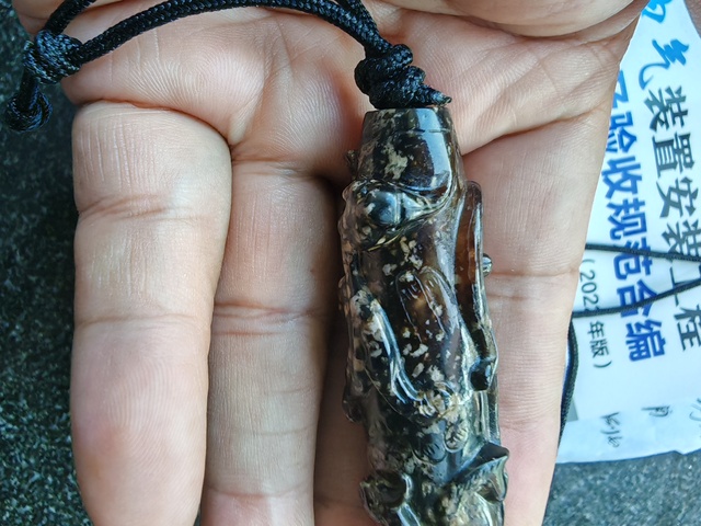古玩玉器仿古做舊玉勒子真品鑒賞圖