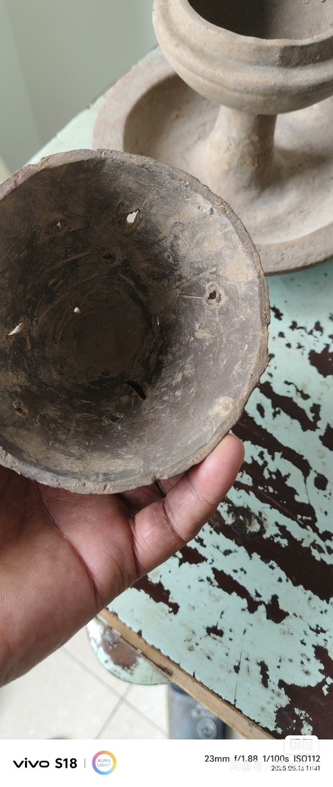 古玩陶瓷陶博山爐真品鑒賞圖