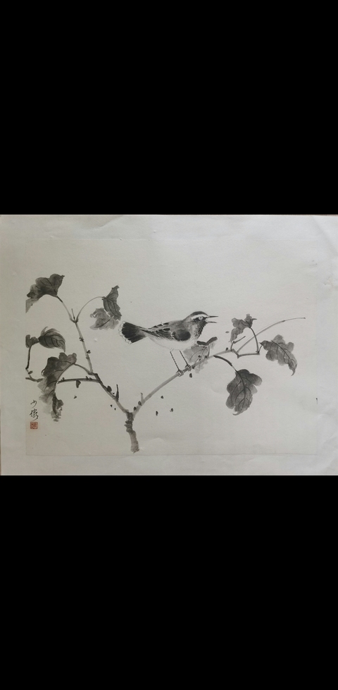 古玩字畫中國國家畫院研究員中美協會員趙少儼花鳥拍賣,當前價格4000元