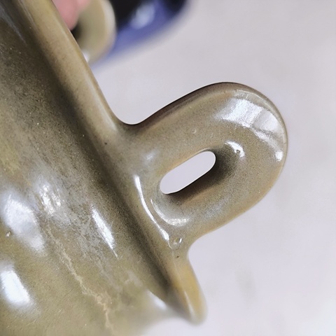 古玩陶瓷龍泉爐真品鑒賞圖