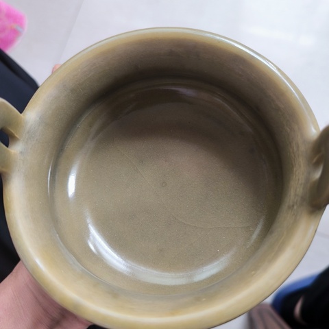 古玩陶瓷龍泉爐真品鑒賞圖
