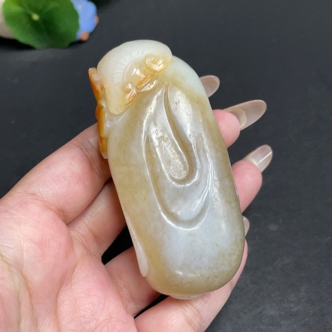 古玩玉器293天然和田玉手把件 國(guó)色天香拍賣(mài),當(dāng)前價(jià)格1580元