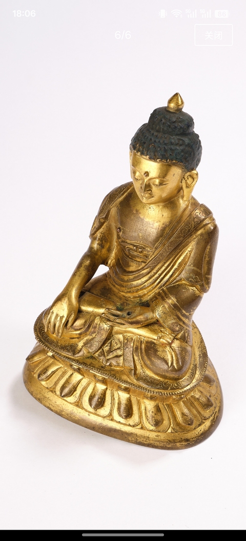 古玩銅器造像真品鑒賞圖