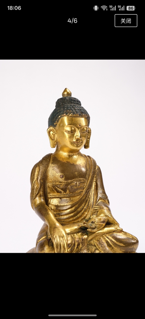 古玩銅器造像真品鑒賞圖