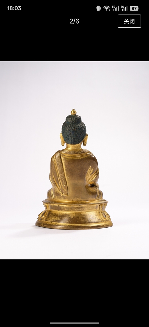 古玩銅器造像真品鑒賞圖