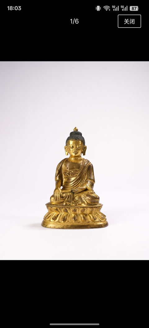 古玩銅器造像真品鑒賞圖