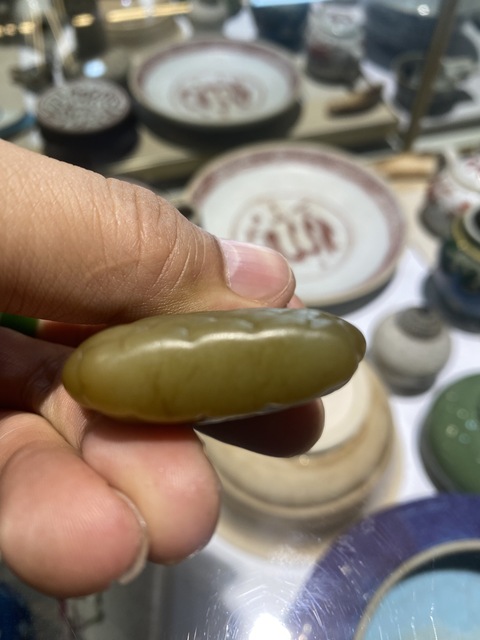 古玩玉器和田玉佛真品鑒賞圖