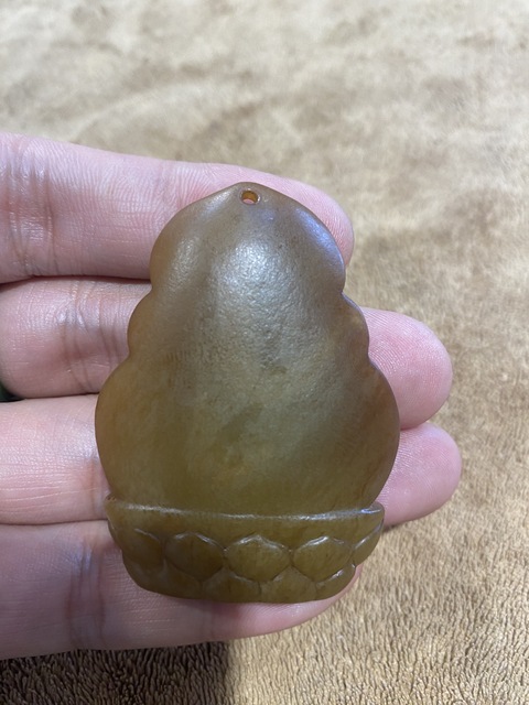 古玩玉器和田玉佛真品鑒賞圖