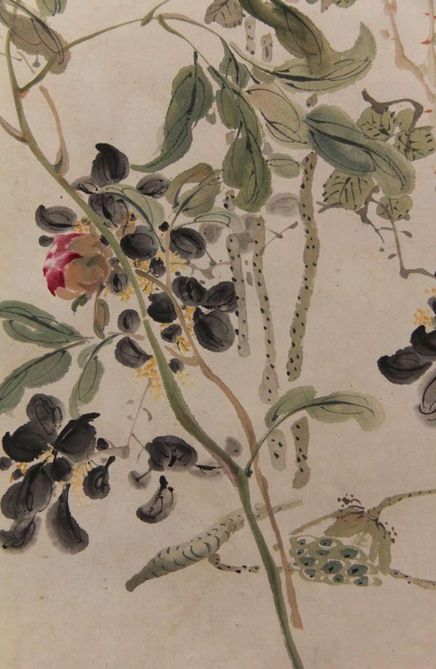 古玩字畫珠盤延年真品鑒賞圖