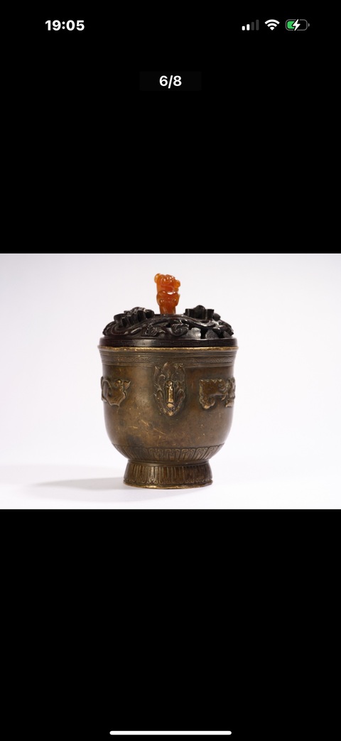 古玩銅器銅爐真品鑒賞圖
