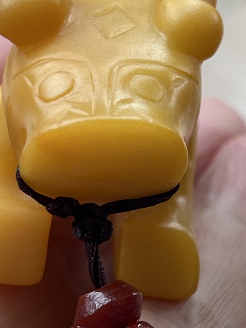古玩玉器和田玉獸真品鑒賞圖
