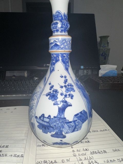 古玩陶瓷瓶真品鑒賞圖