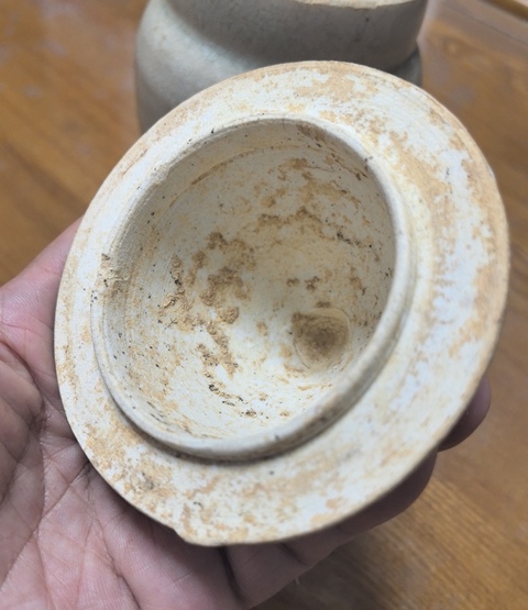 古玩陶瓷青白釉塔式罐真品鑒賞圖