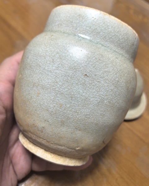 古玩陶瓷青白釉塔式罐真品鑒賞圖