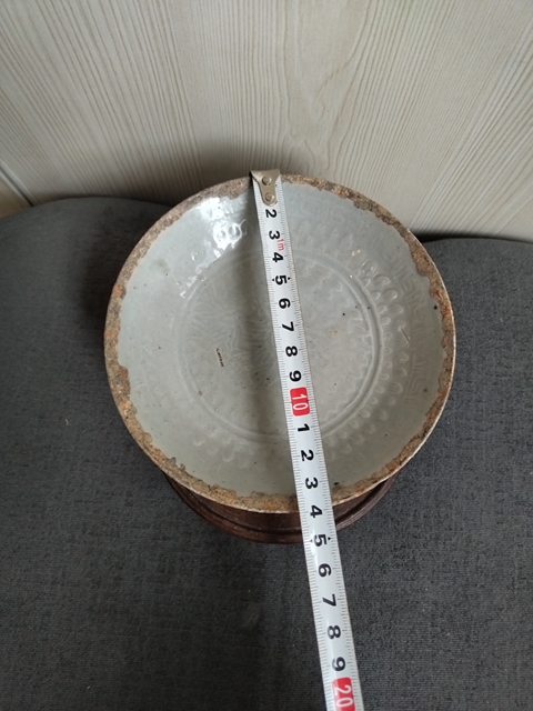 古玩陶瓷青白釉雙魚洗真品鑒賞圖