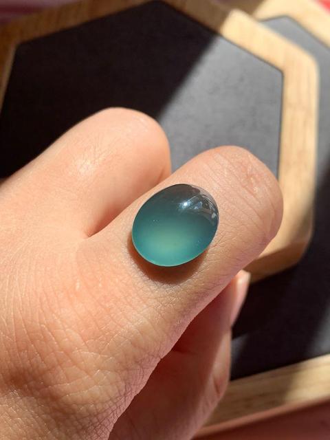 古玩玉器天然翡翠鑲嵌戒指真品鑒賞圖