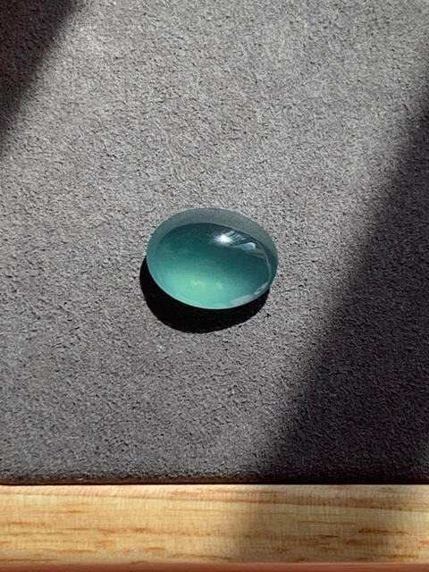 古玩玉器天然翡翠鑲嵌戒指真品鑒賞圖