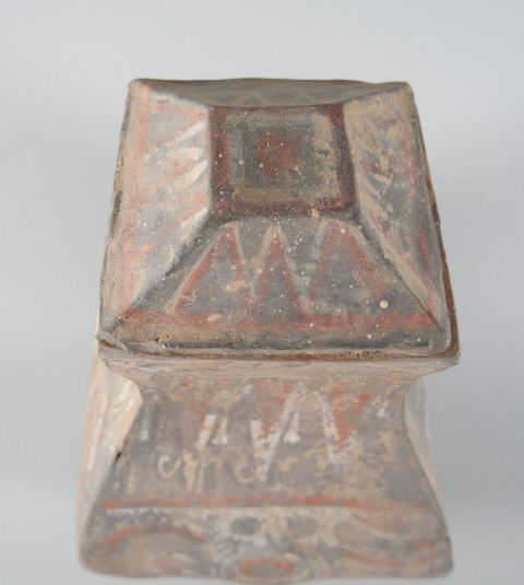 古玩陶瓷漢代陶舫真品鑒賞圖