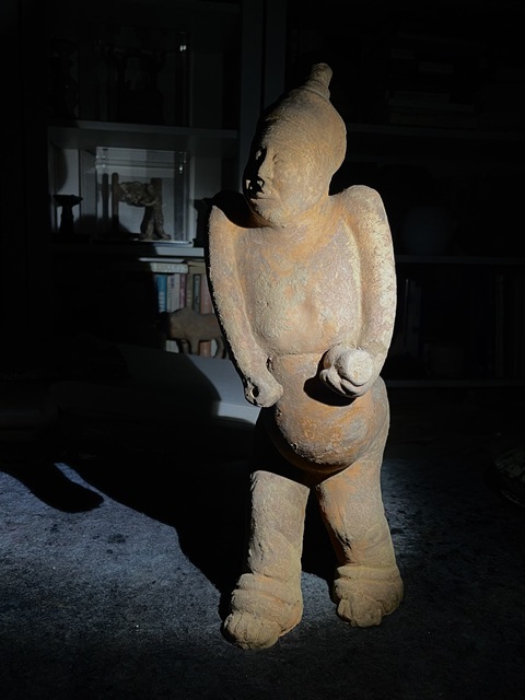 古玩陶瓷漢代陶俑真品鑒賞圖