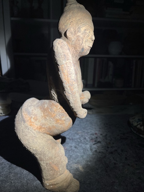 古玩陶瓷漢代陶俑真品鑒賞圖
