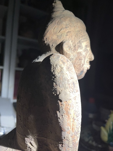 古玩陶瓷漢代陶俑真品鑒賞圖