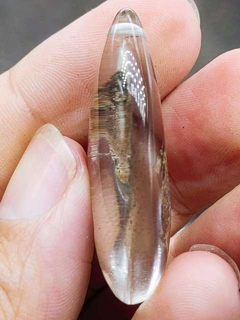 古玩雜項水晶吊墜真品鑒賞圖
