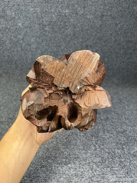 古玩雜項龍眼木雕塑像拍賣,當前價格1588元