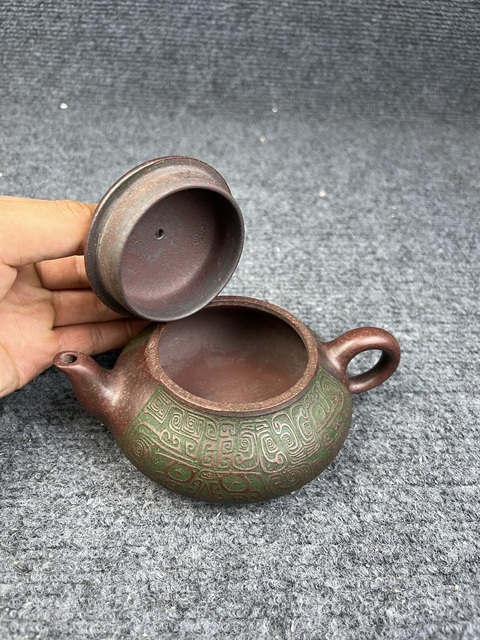 古玩雜項紫砂壺真品鑒賞圖