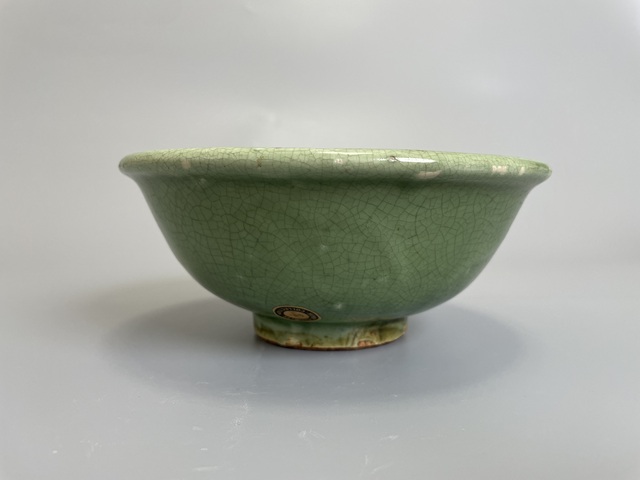 古玩陶瓷明晚期 綠哥釉大碗拍賣，當(dāng)前價(jià)格2300元